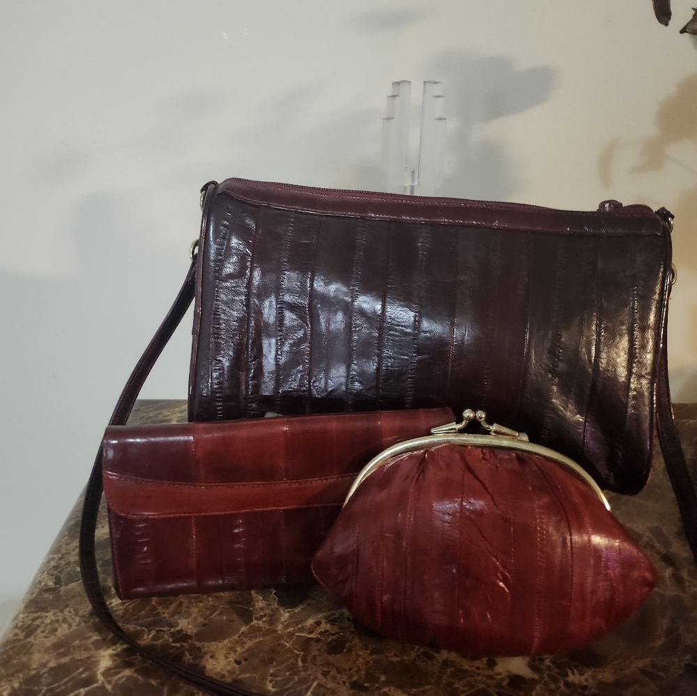 EUC Eel Skin 3 Piece Bundle